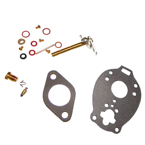Aftermarket Marvel-Schebler Carburetor Kit Fits: MF35, 50, 135, 150, Ind. 202, 204, 2135 MSCK55 - main